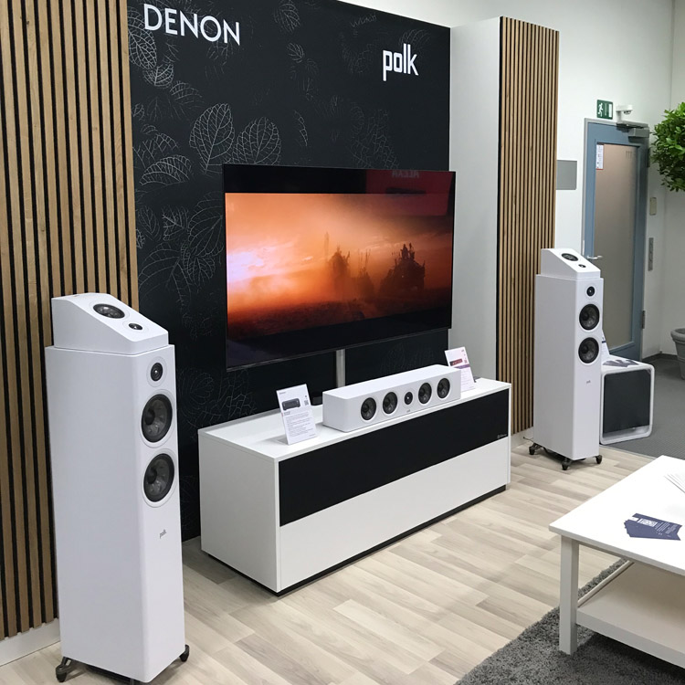 Denon Polk Reserve Loudspeaker Lautsprecher Set-Up Heimkino Home Cinema High End Munich 2022