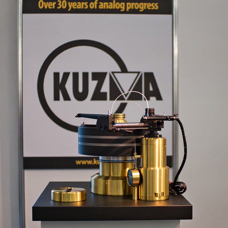 Kuzma Audio Turntable Plattenspieler High End Munich 2022