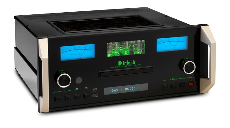 McIntosh MCD12000 AC: Neuer High-End-Audio SACD-Player und DAC Front