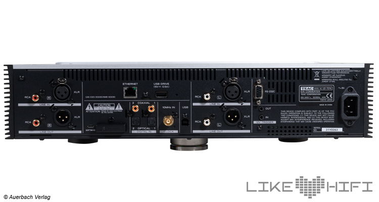 TEAC UD-701N - Stereo Endstufe Verstärker & DAC Netzwerkplayer Test Review