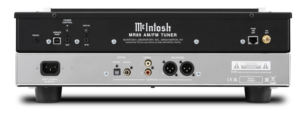 McIntosh MR89 AC: High End Radio Tuner (AM/FM) 