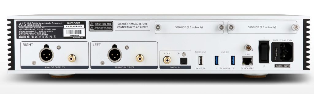Aurender A15: Musikserver und Streamer mit integriertem DAC
