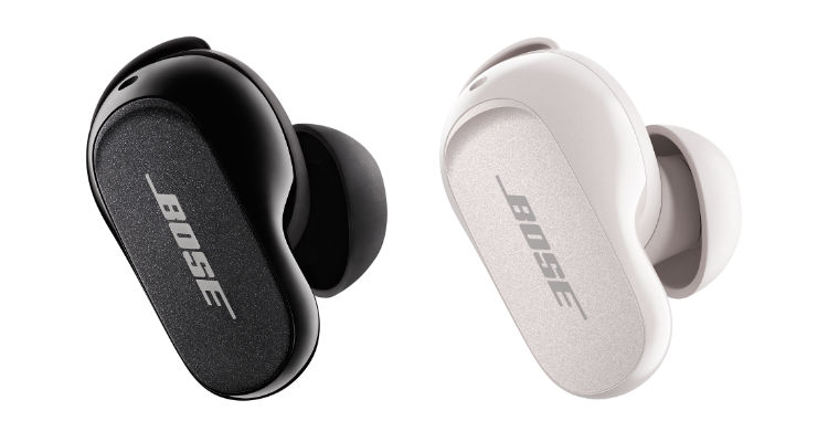 Bose QuietComfort Earbuds II in Schwarz und Weiß Kopfhörer In-Ears