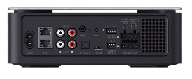 Bose Music Amplifier 2022 Verstärker Rückseite Anschlüsse