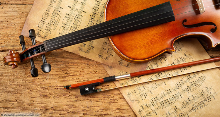 klassische Musik Geige Noten klassik