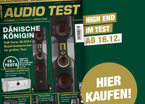 AUDIO TEST Ausgabe 01/2023 High End Lautsprecher HiFi Review Magazin