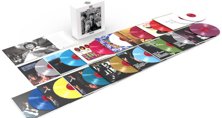 The Rolling Stones In Mono Limited Edition Colour Vinyl 16LP Box Set