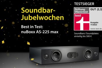 Nubert Aktion: Soundbar Jubelwochen - Keine Versandkosten & verlängerte Garantie