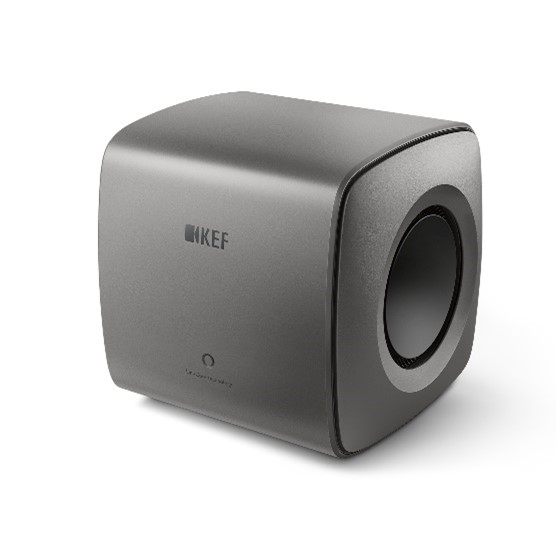 KEF KC62 Subwoofer: Neue Farbvariante in Titan-Grau