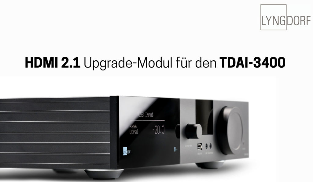 Lyndorf TDAI-3400 Verstärker in HDMI Update 