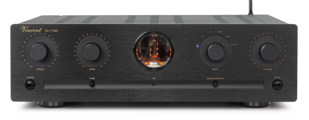 Vincent SA-T7MK: Neue Stereo-Röhrenvorstufe mit Bluetooth