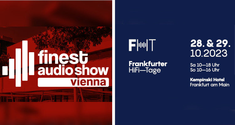 FAS Vienna Messe HiFi Frankfurt Tage 2023