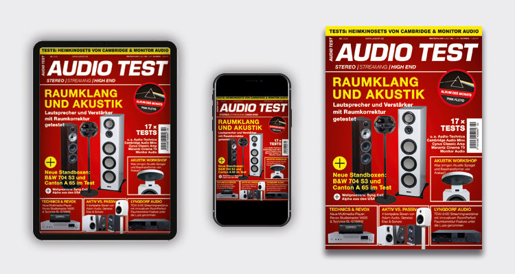 AT 01/23 AUDIO TEST Magazin HiFi Tablet Smartphone