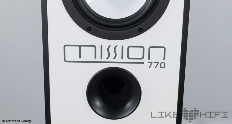 Mission 770 im Test - Bass-Reflex-Ausgang
