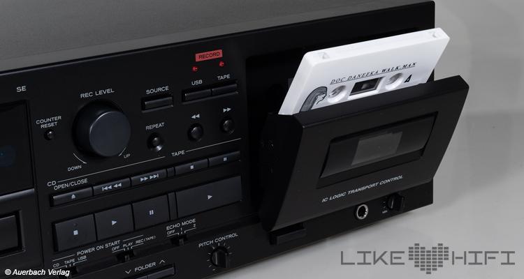 TEAC AD-850 Kassette Front