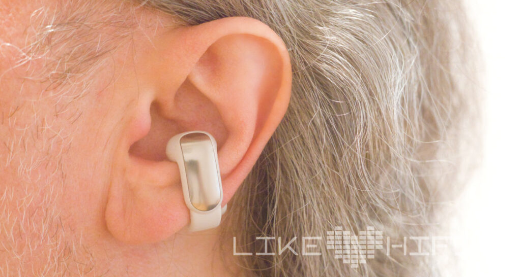 Bose Open Earbuds Ultra Kopfhörer Kopfhörer sitzehn fest im Ohr