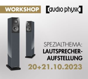 Audio Physic Workshop bei RADIOKÖRNER in Dresden