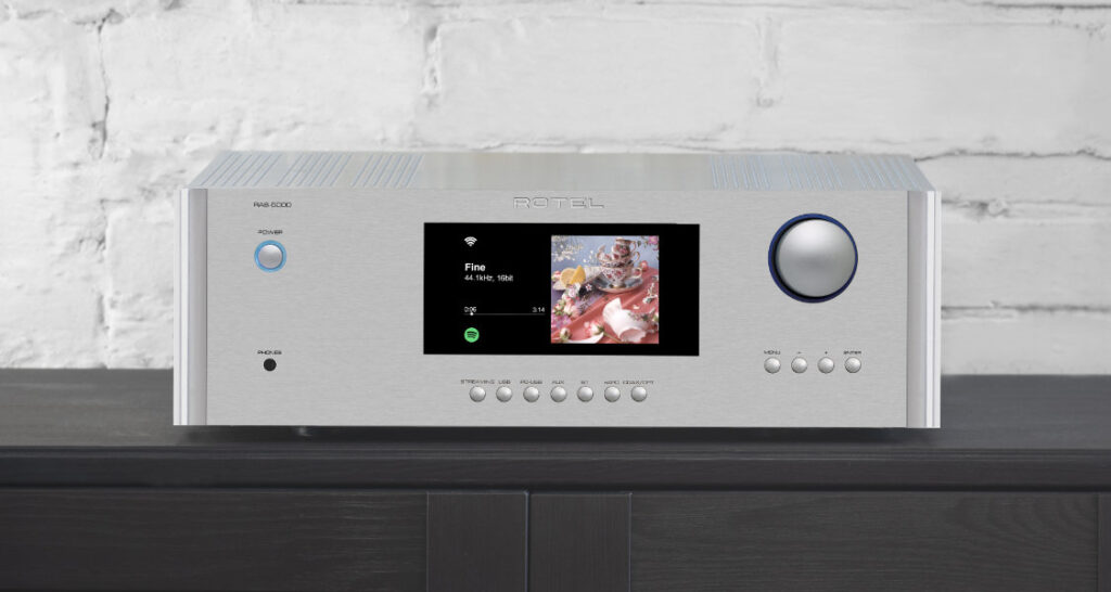 Rotel RAS-5000 Streaming-Amp Silber