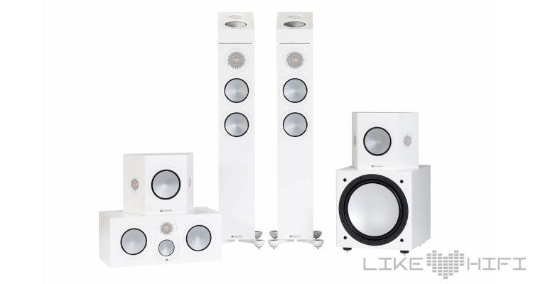 Surround / Heimkino-Lautsprecher Set - Monitor Audio Silver 300 7G Dolby Atmos Cinema 5.1.2