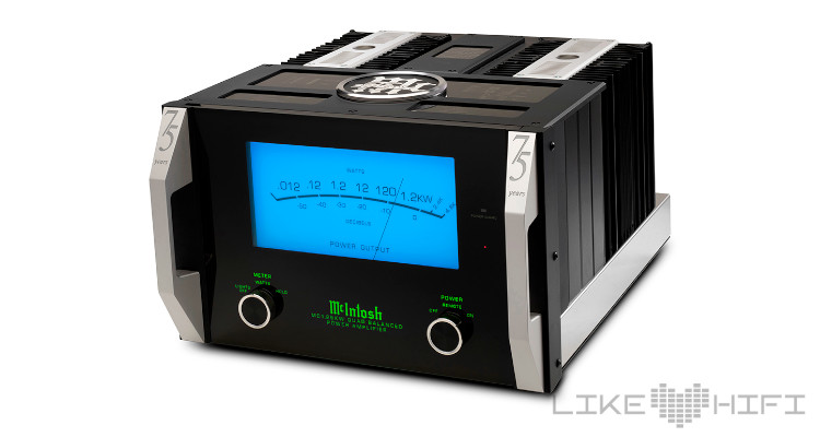 McIntosh MC1.25KW AC Monoendstufe in der "75 Years" Jubiläumsedition.