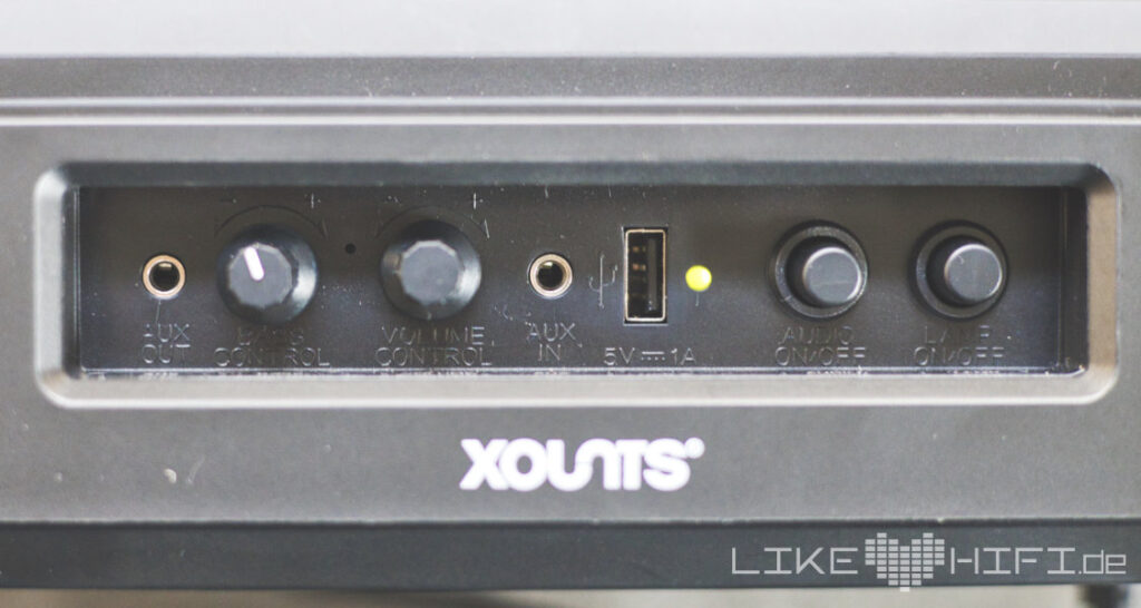 Xounts Soundsystem Bluetooth-Lautsprecher Detail