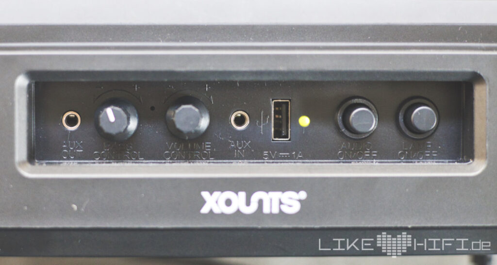 Xounts Soundsystem Bluetooth-Lautsprecher Detail