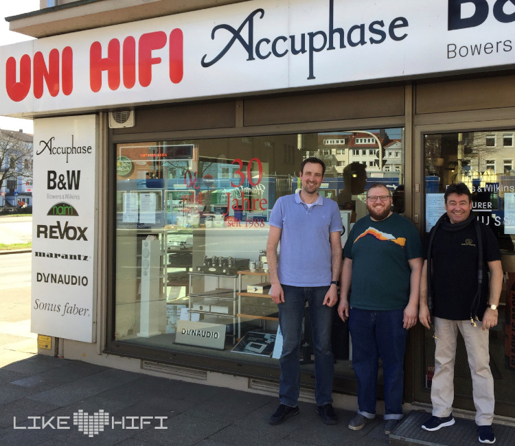 Michael Affeldt und sein Team von Uni HiFi Bremen