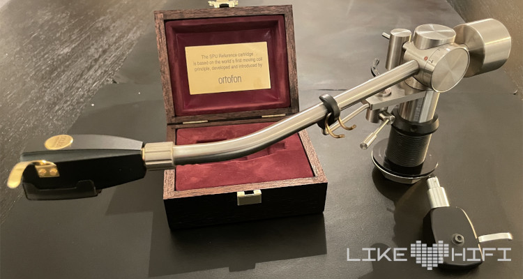 Fidelity Research FR-64s Tonarm bestückt mit dem Ortofon SPU Gold Reference Tonabnehmer