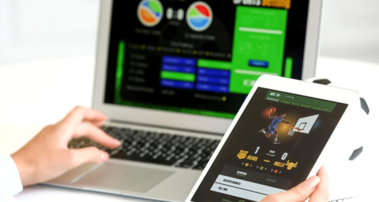 Sportwetten am Notebook und Tablet
