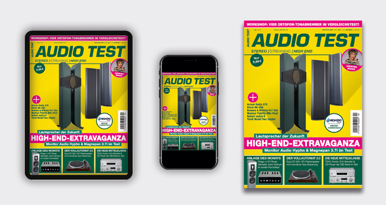 Audio Test Magazin 04 2024 April High End Monitor Audio Hyphn HiFi Cover