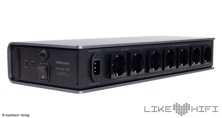 AudioQuest Niagara 1200 Netzleiste / Stromfilter