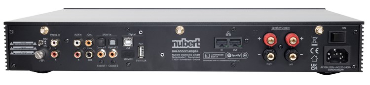 Nubert nuConnect ampXL Rückseite