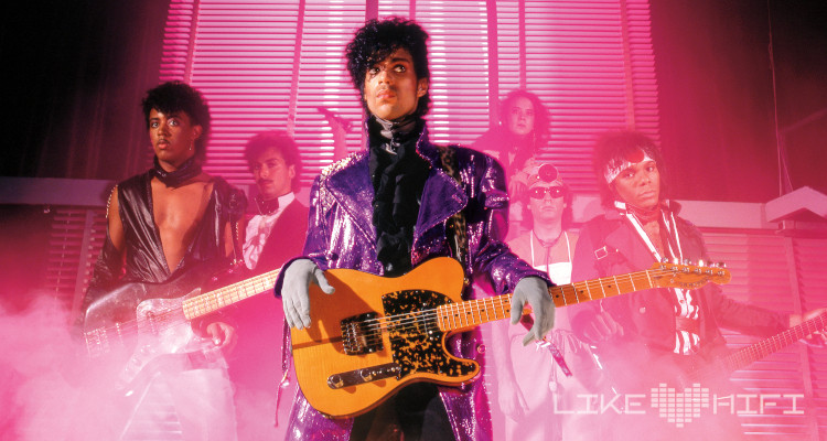 Prince und seine Band "The Revolution"