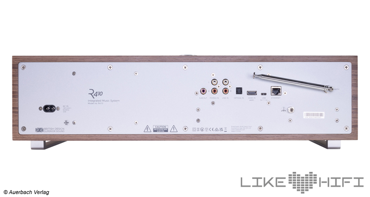 Rückansicht des Ruark R410