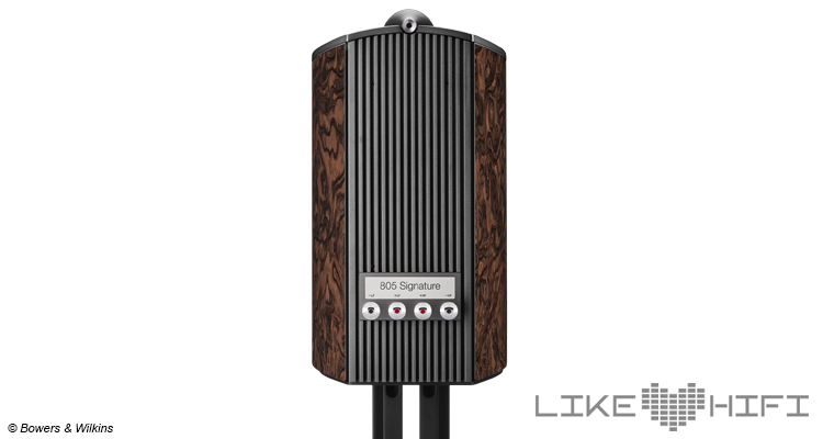 Bowers & Wilkins 805 D4 Signature Burl Rückseite