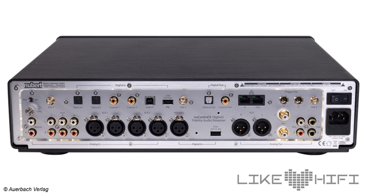 Test: Nubert nuControl X – Vorverstärker mit DAC & Streaming