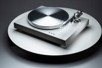 EAT c-dur-concrete Plattenspieler Beton
