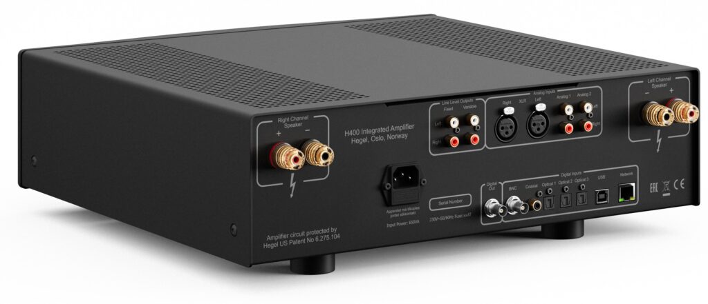 Hegel H400: Class-AB-Verstärker