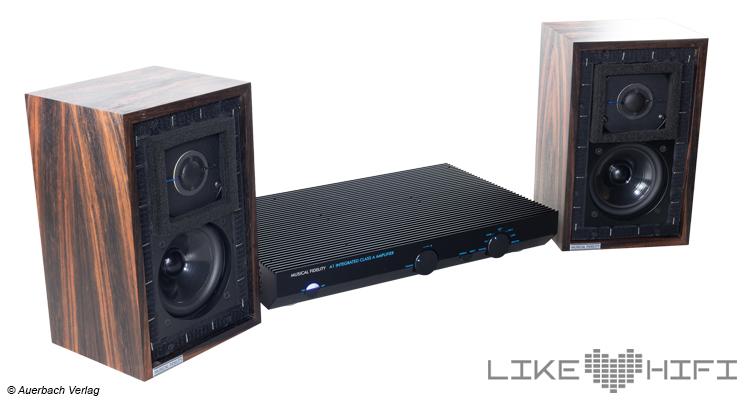 Musical Fidelity A1 Verstärker und LS3/5A Kompaktlautsprecher
