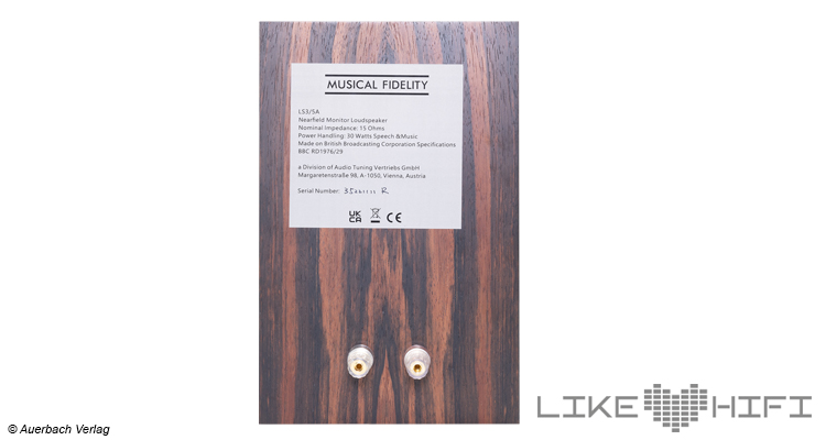 Musical Fidelity LS3/5A Kompaktlautsprecher