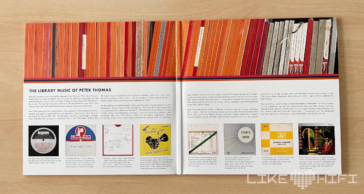 "The Tape Masters Vol. 1 – Library Music" vom Peter Thomas Sound Orchester auf Vinyl - Gatefold