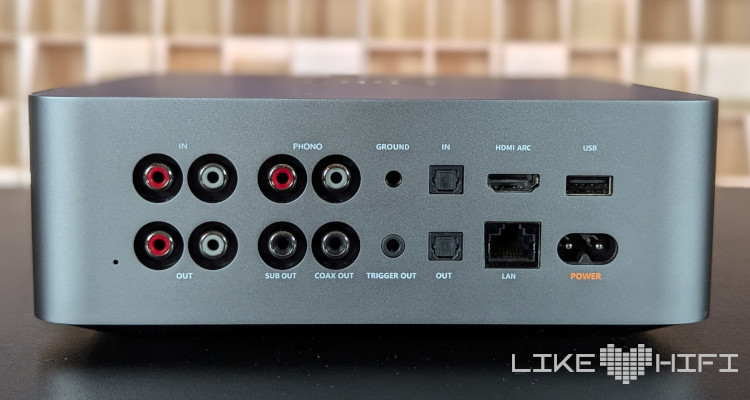 Test: WiiM Ultra – High-Res Streamer Rückseite