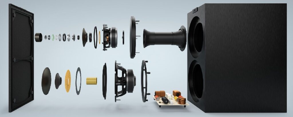 KEF Q Concerto Meta  Explosionsgrafik