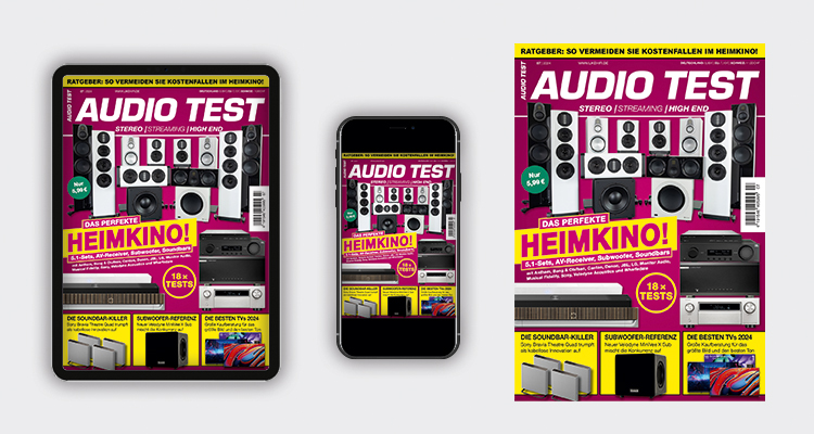 Audio Test Magazin 07 2024 September Heimkino HiFi Cover Lautsprecher