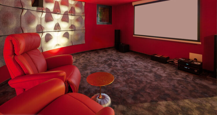 Heimkino-Setup