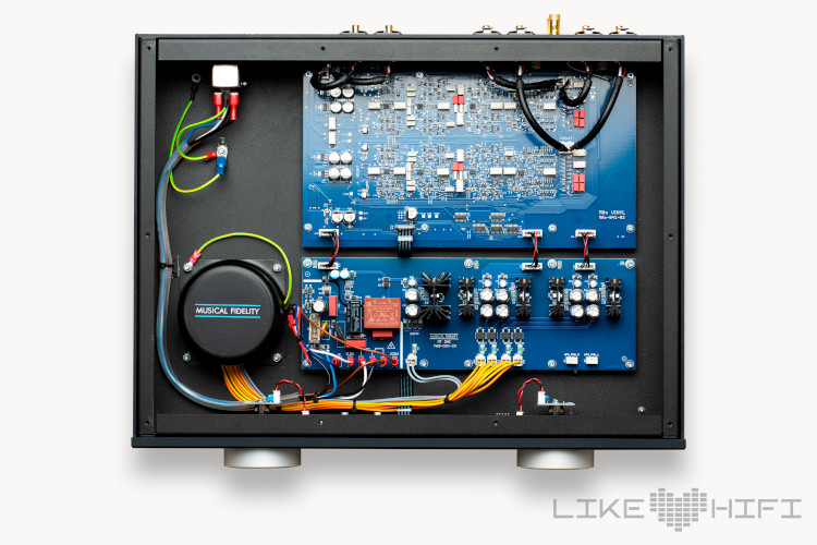 Musical Fidelity M8x Vinyl Inside
