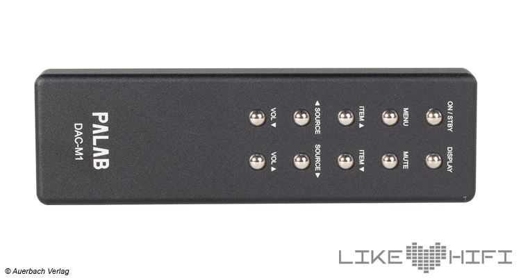 Fernbedienung des DAC-M1