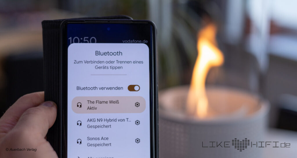 Block The Flame Lautsprecher  App