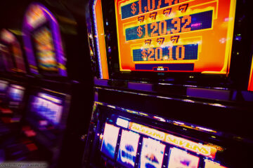 Spielautomat im Casino