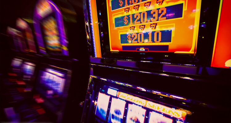 Spielautomat im Casino